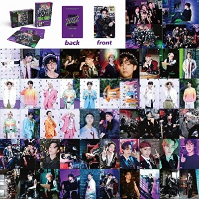 Image of BTS Photocard 54Pcs,Kpop Lomo Cards,BTS Merchandise,BTS Mini Picture Cards Cards,Bangtan Boys Photocards