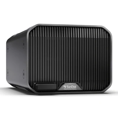 Image of SanDisk Professional 24TB G RAID MIRROR Enterprise Class Desktop Hard Drive Thunderbolt 3 (40Gbps) up to 260 MB/s 7200RPM Ultrastar Inside