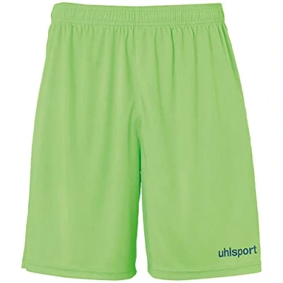 Image of uhlsport Center Basic Shorts Children&#039;s Flash Green/Petrol, 152