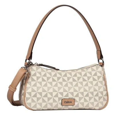 Image of Gabor Bags Barina Women&#039;s Shoulder Bag Handbag Small Black, Mixed White, 29x9,5x24, 004091