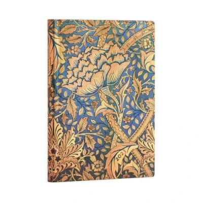Image of Paperblanks 12 Months Softcover Flexis Calendar 2024 Morris Wind Gust Horizontal Midi (125 x 175 mm)