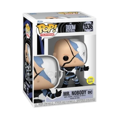 Image of Funko POP! TV: Doom Patrol Mr. Nobody Glow In the Dark Collectable Vinyl Figure Gift Idea Official Merchandise Toys for Kids &amp; Adults TV Fans Model Collectors and Display