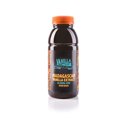 Image of Vanilla Mart Madagascan Bourbon Extract Alcohol Free with Seeds (500ml)