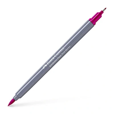 Image of Faber Castell Creative Studio Goldfaber Aqua Dual Marker, Middle Purple Pink, Single For Art, Craft, Drawing, Sketching, Home, School, University, Colouring