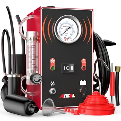 Image of ANCEL S300 Smoke Machine Automotive EVAP Leak Detector Tester with Built in Air Pump Dual Mode Fuel Pipe Vacuum Diagnostic Test Tool for Cars, Motorcycles, Trucks, Boats, ATV and More