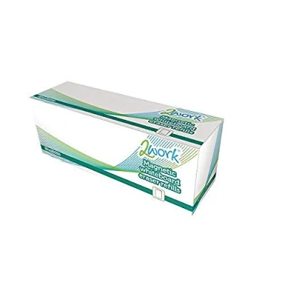 Image of 2Work Whiteboard Eraser Refill Pads (Pack of 10) DB50837