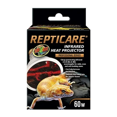 Image of Zoo Med ReptiCare Infrared Heat Projector 60 W,black