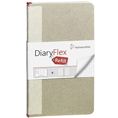 Image of Diary Flex Dot Refill 100g/m² 11,5x19 cm, 80 Sheets/160 Pages