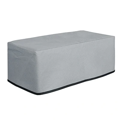 Image of kwmobile Dust Cover Compatible with HP DeskJet 3720 / 3760 Printer Case Fabric Protector Light Grey