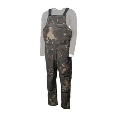 Image of Nash ZT Helluva Waterproof Bib and Brace Camo XL Fishing trousers