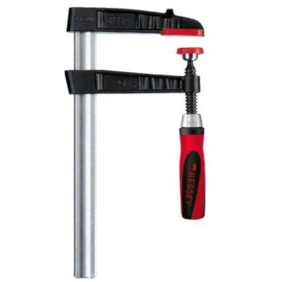 Image of Bessey TG60S14 2K Malleable Cast Iron Screw Clamp TG 600/1402 Piece Plastic Handle, BE200412