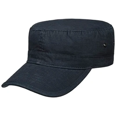 Image of Atlantis Army Cap, Navy (One Size, Adjustable, 100% Cotton, Lightweight, Baseball Cap style, Men&#039;s HAT)