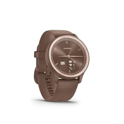 Image of Garmin Quick Release Strap 20mm Silicone Black Fits Venu Series (Except S Models) Forerunner 55/245/645, Approach S12/S40/S42, Vivoactive 3/4, Vivomove 3, Viviomove HR, Luxe