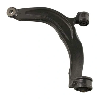 Image of 7H0407151E, 7H0407151F, 7H0407151G Suspension Arm FEBI BILSTEIN 38285 with bearings Front Axle Left, Lower Control Cast Steel