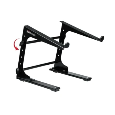Image of Gator Frameworks Portable Desktop Laptop/DJ Controller Stand with Fixed Height (GFWLAPTOP1000)