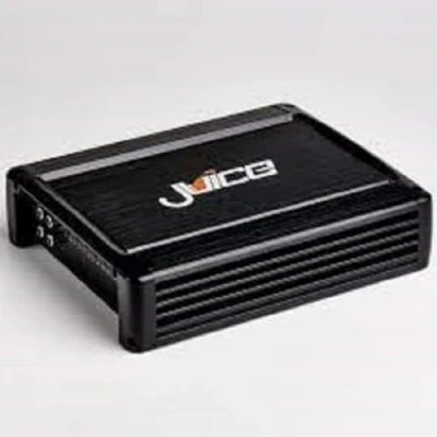 Image of Juice Car Audio JA1201D 1200W 1 Channel Mono Peak Power Amplifier, Bass Remote, Ohm Stable, RCA Output