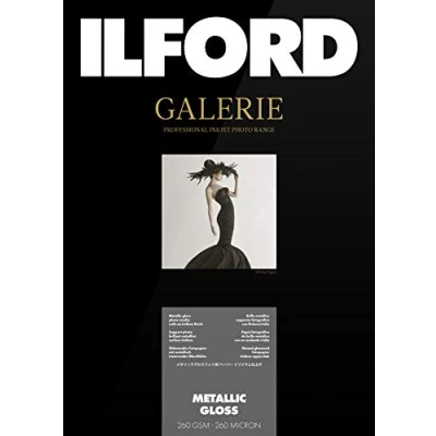 Image of Ilford Galerie Prestige Metallic Gloss 260gsm A3 +; 329 x 483 mm 25 Sheets