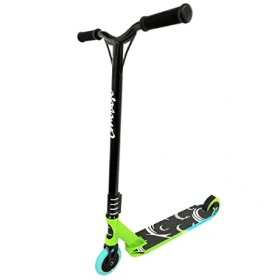Image of Contrast Zone Stunt Scooter (Lime/Blue)