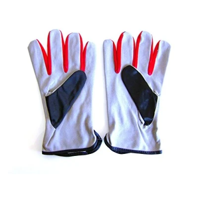 Image of GUIDE 761 11 Soft and airy Work Glove with Faux Leather for The Palm Polyester Back. has a Short Opening Easy on Off
