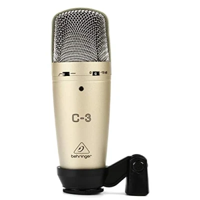 Image of Behringer C 3 Studio Condenser Microphones, Gold