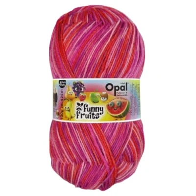 Image of Opal Funny Fruits 11410 (425m) 4 Ply Durable Sock Yarn 1x100g