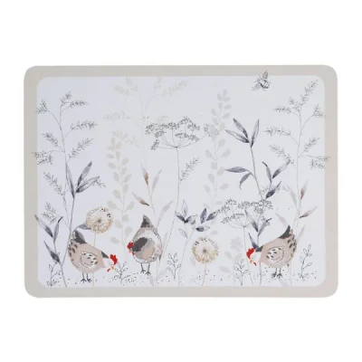 Image of Price &amp; Kensington Country Hens Set Of 4 Placemats