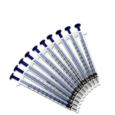 Image of YODOOLTLY 1ml Syringe 50PCS No Needle with Luer Slip Tip for Refilling and Measuring Liquids, Essential Oil Separator