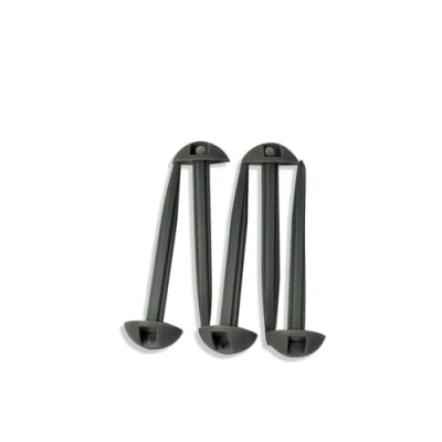 Image of W4 Mushroom Groundsheet Pegs Camping and Outdoors Plastic Tent (Pack of 5)