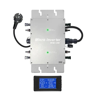 Image of Y&amp;H 1200W Solar Grid Tie Micro Inverter Waterproof IP65 MPPT DC28 50V PV Input AC180 260V Output for 30V 36V Panel