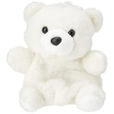 Image of Aurora, 61355, Palm Pals Snowy Polar Bear, 5In, Soft Toy, White