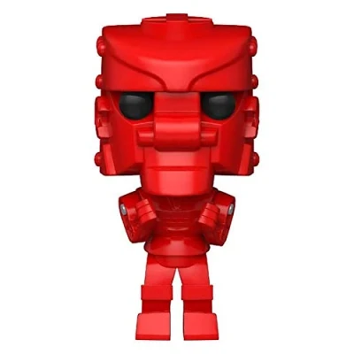 Image of Funko POP! Vinyl: Mattel Rock &#039;Em Sock RobotEmSockEm Robot (Red) ‘Em Red Em Robots Collectable Vinyl Figure Gift Idea Official Merchandise