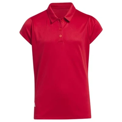Image of adidas Girl&#039;s Performance Polo Shirt Kids, COLRED, 11 12 Years