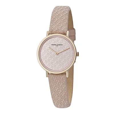 Image of Pierre Cardin Women&#039;s Analogue Quartz Watch with Leather Strap CBV.1504