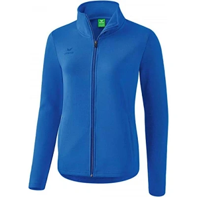 Image of Erima Women Basic Sweat Jacket, New Royal Blue/Blue, 6 (Manufacturer Size: 34)