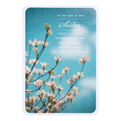 Image of Hallmark Sympathy Card &#039;Loss of Your Sister&#039; Medium