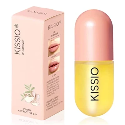 Image of KISSIO lip Plumper,Natural Plumper, Plumper for day use,Lip Gloss Make Lips Fuller and Moisturizing 5.5ml