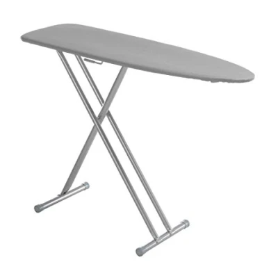 Image of Mabel Home Ergo T leg ironing board with silicone coated cover + extra cover,Grey