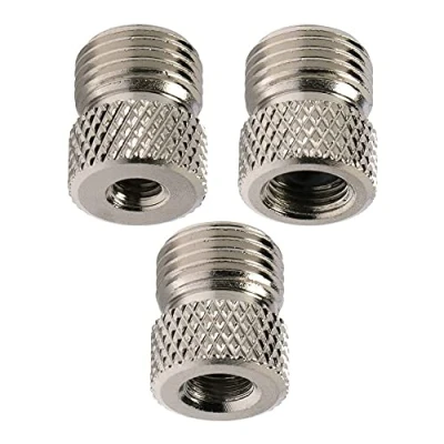 Image of HUBEST 3 Set Of Airbrush Hose Adaptor Fitting 1/8&quot; Male to Badger Paasche Aztec