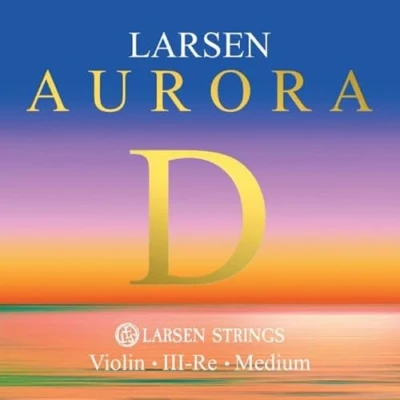 Image of LARSEN strings Aurora violin D aluminium 4/4 medium