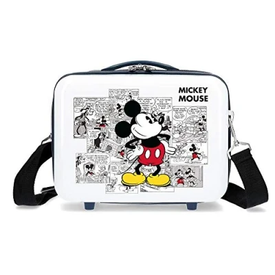 Image of Disney Mickey COMIC Adaptable Beauty Case Blue 29x21x15 cms ABS