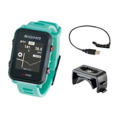 Image of Sigma Sport iD.TRI Triathlon GPS Watch with Multisport Training Mode, Wrist Based Heart Rate, Outdoor Navigation, Lightweight and Waterproof