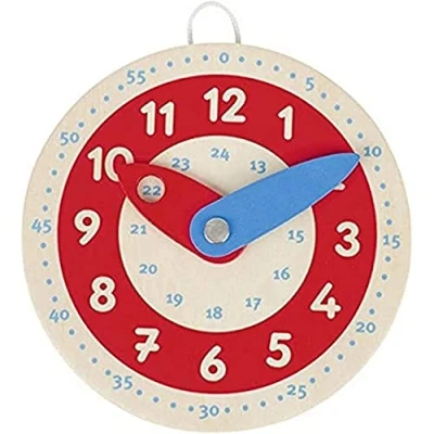 Image of GOKI 58485 Clock, Learn to Tell The Time, Mixed