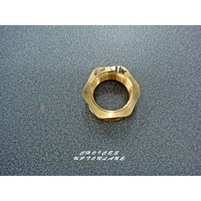Image of AK BRASS REDUCING HEXAGONAL BUSH MALE TO FEMALE BSP VARIOUS SIZES (1&quot; X 3/4&quot;)