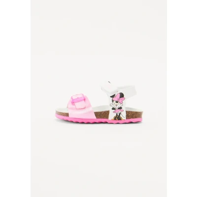 Image of Geox Chalki GIRL Baby shoes for kids, Size: 3.5K, White pink Synthetics