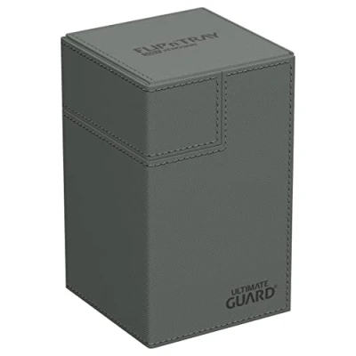 Image of Ultimate Guard Flip`n`Tray 100+ XenoSkin Monocolor Grey