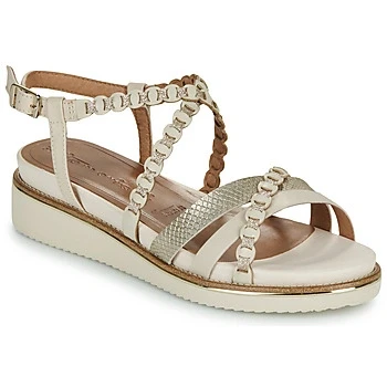Image of Tamaris 28207 418 women&#039;s Sandals in Beige