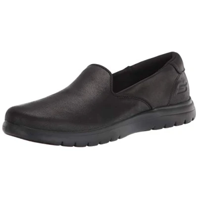 Image of Skechers Women&#039;s ON The GO Flex Lavish Slipper, Black, 2.5 UK
