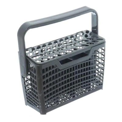 Image of Zanussi Slim Dishwasher Cutlery Basket Cage &amp; Handle (8 Compartments 245mm x 230mm 85mm)