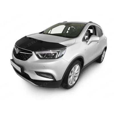 Image of AB3 00175 Car Bra Compatible with Vauxhall Mokka X Year of Manufacture 2016 2019 Hood Stone Chip Protection Tuning Bonnet