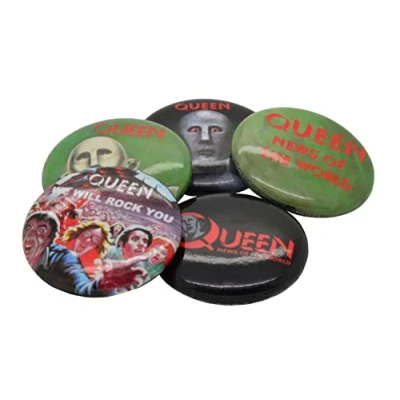 Image of Terminal Queen News Of The World (Badge Pack) Merchandising Ufficiale